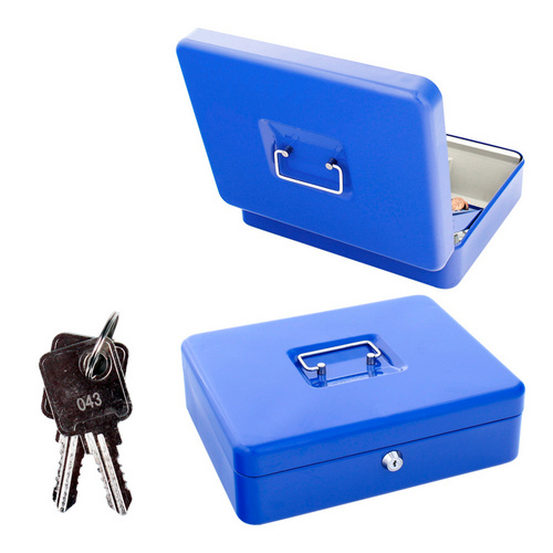 Rottner Tresor Geldkassette »Wien«, blau, Stahl, (B x H:) 30 x 90 cm Bild 5