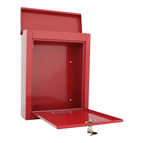Rottner Tresor Briefkasten »Splashy Anthracite«, rot, Stahl, (B x H:) 31 x 40 cm Bild 3