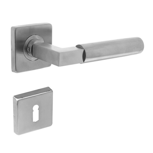 Intersteel Türdrücker, 53x53x8 mm BB-Rosetten Bau-stil