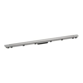 Hansgrohe - RainDrain Match Plus - Duschrinne 120 cm, mit Rost, Edelstahl gebürstet 56218800