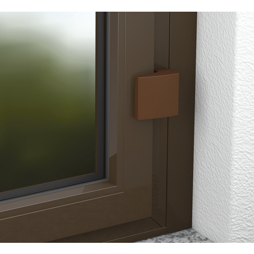 BASI Fensterzusatzsicherung, braun, stahl Bild 3