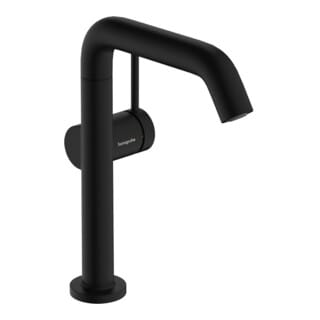 Tecturis s - Waschtischarmatur mit Push-Open-Ablaufgarnitur, CoolStart, EcoSmart, schwarz matt 73364670 - Hansgrohe