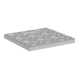 Hansgrohe - RainDrain Board Duschelement, befliesbar, 1000x1000mm,