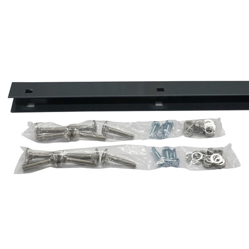 hadra Zaunanschluss-Set, geeignet für Zaunhöhe: 1030 mm, Stahl - grau