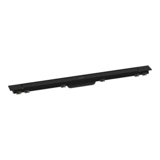 Hansgrohe - RainDrain Match Plus - Duschrinne 90 cm, mit Rost, schwarz matt 56216670
