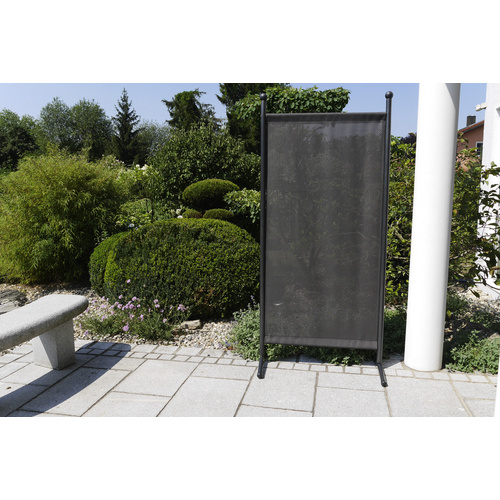 ANGERER FREIZEITMÖBEL Sichtschutz, Stahl/Polyethylen (PE)/Polyvinylchlorid (PVC), HxL: 178 x 82 cm - grau Bild 5