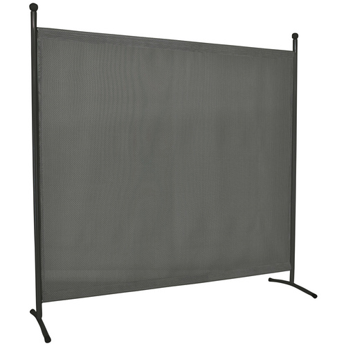 ANGERER FREIZEITMÖBEL Sichtschutz, Stahl/Polyethylen (PE)/Polyvinylchlorid (PVC), HxL: 178 x 178 cm - beige