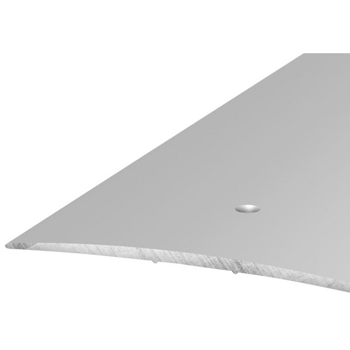 CARL PRINZ Übergangsprofil, BxH: 100 x 5 mm, mittig versenkt gelocht - silberfarben Bild 4