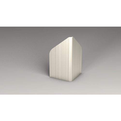 CARL PRINZ Eckschutzwinkel, BxH: 30 x 30 mm, ungelocht - silberfarben