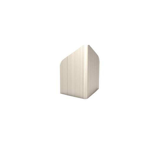 CARL PRINZ Eckschutzwinkel, BxH: 30 x 30 mm, ungelocht - silberfarben Bild 2
