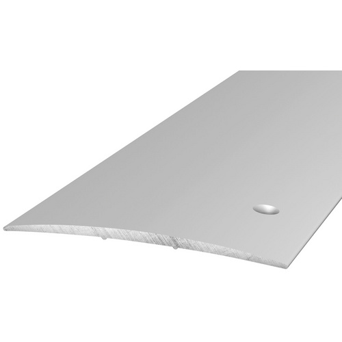 CARL PRINZ Übergangsprofil, BxH: 80 x 5 mm, seitlich versenkt gelocht - silberfarben Bild 4