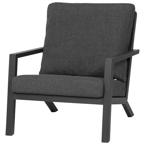 SIENA GARDEN Sessel, 1-Sitzer, BxTxH: 79 x 91 x 81 cm - grau