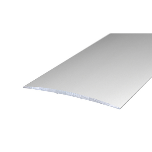 CARL PRINZ Übergangsprofil, BxH: 80 x 5 mm, ungelocht - silberfarben Bild 2