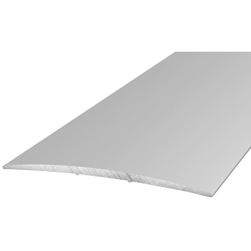 CARL PRINZ Übergangsprofil, BxH: 80 x 5 mm, ungelocht - silberfarben Bild 4