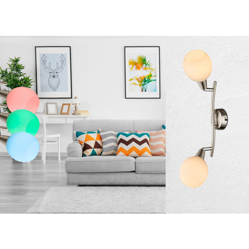 GLOBO LIGHTING Deckenleuchte »ELLIOTT«, inkl. Leuchtmittel - grau Bild 2
