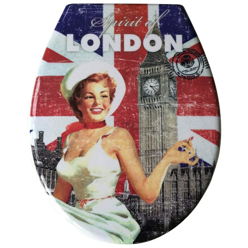 ADOB WC-Sitz »Spirit of London«, mit Absenkautomatik - bunt Bild 5