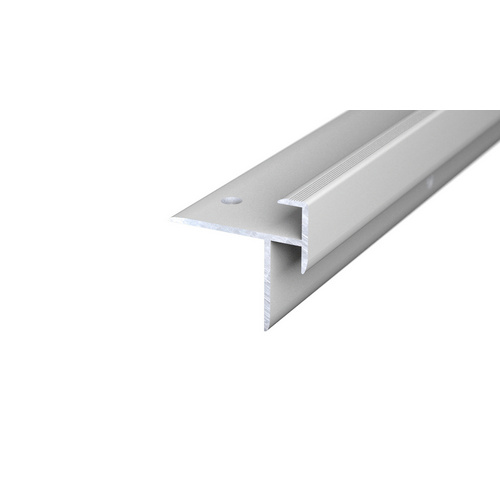 CARL PRINZ Treppenkantenprofil, BxH: 38 x 35.4 mm, versenkt gelocht - silberfarben Bild 2