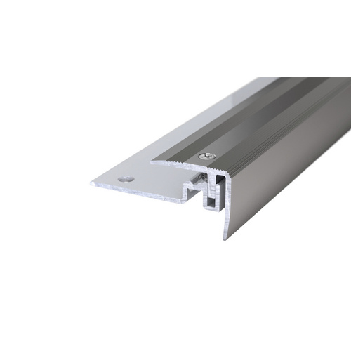 CARL PRINZ Treppenkantenprofil »PS 400«, BxH: 30 x 25 mm, versenkt gelocht - silberfarben Bild 2