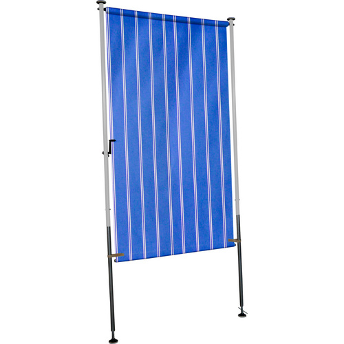 ANGERER FREIZEITMÖBEL Balkonsichtschutz, Polyacryl, LxH: 270 x 275 cm - blau