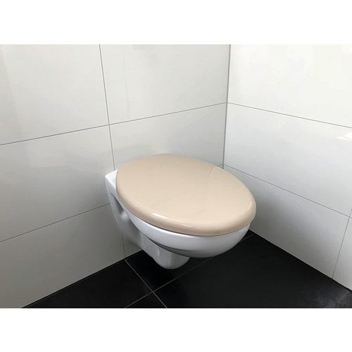 ADOB WC-Sitz »Firenze beige«, mit Absenkautomatik - blau Bild 2