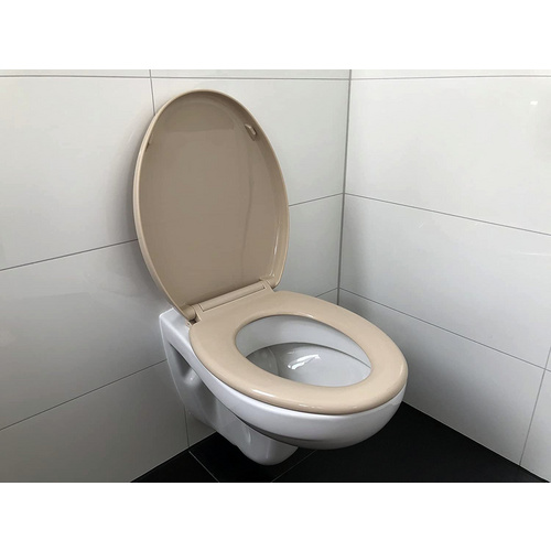 ADOB WC-Sitz »Firenze beige«, mit Absenkautomatik - blau Bild 3