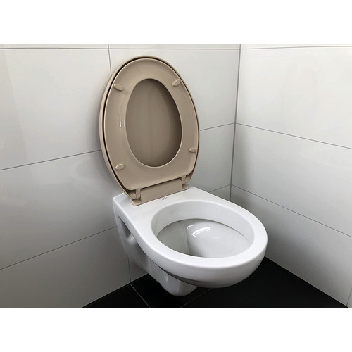 ADOB WC-Sitz »Firenze beige«, mit Absenkautomatik - blau Bild 4