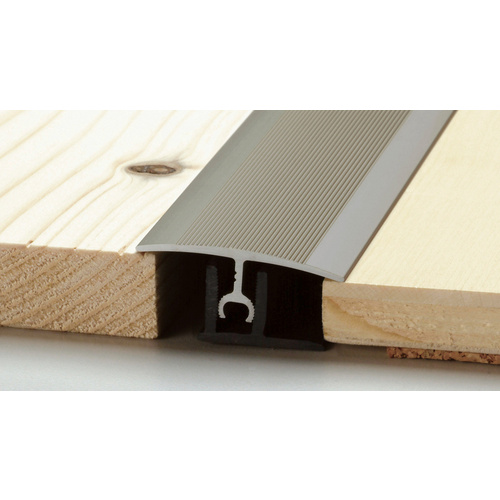 CARL PRINZ Übergangsprofil »PROFI-TEC XXL«, BxH: 43 x 20 mm, verdeckte Befestigung - silberfarben