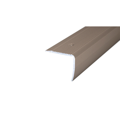 CARL PRINZ Treppenkantenprofil »NOVA«, BxH: 35 x 30 mm, versenkt gelocht - silberfarben Bild 3
