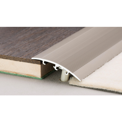 CARL PRINZ Universalprofil »D.O.S.«, BxH: 47 x 15 mm, verdeckte Befestigung - silberfarben
