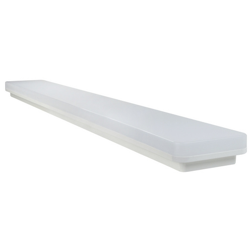 E2 Wand-/Deckenleuchte »WHITE LONG«, LED, 36 W, IP54 - weiss