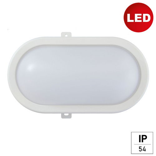 E2 Deckenleuchte, LED, 12 W, IP54 - weiss
