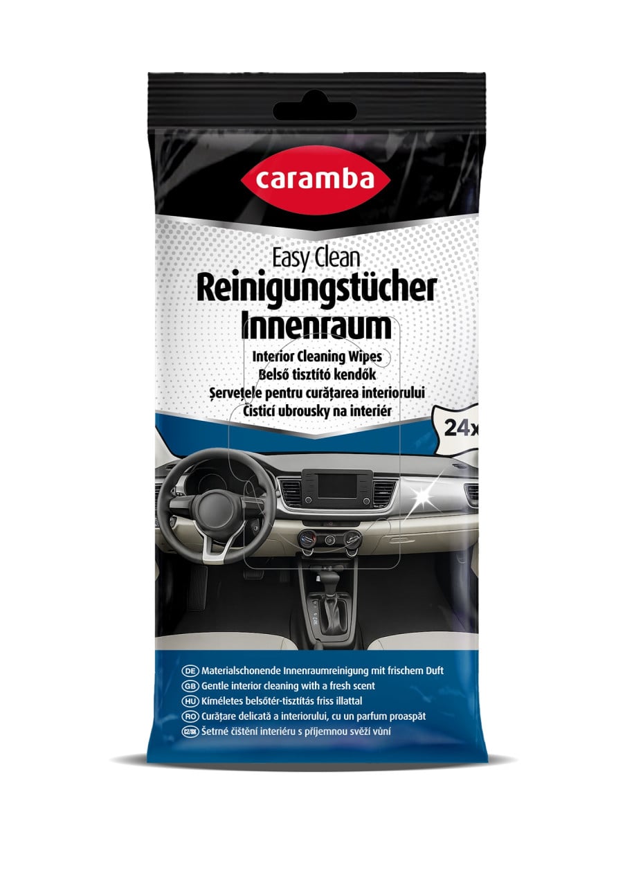 Caramba Easy Clean Reinigungstücher für Auto-Innenraum 24 Stück
