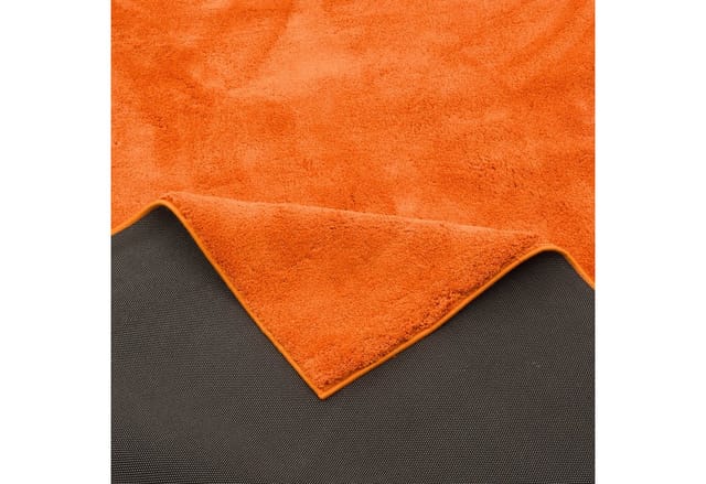 Pergamon Luxus Super Soft Hochflor Langflor Teppich Silky Orange 80x150cm