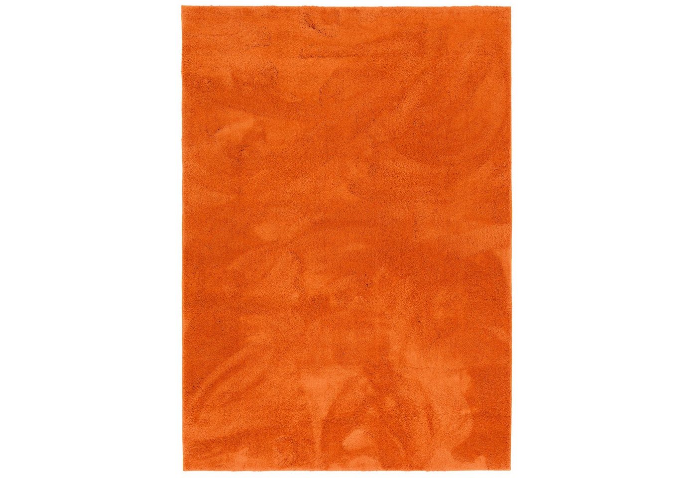 Pergamon Luxus Super Soft Hochflor Langflor Teppich Silky Orange 80x150cm Bild 4