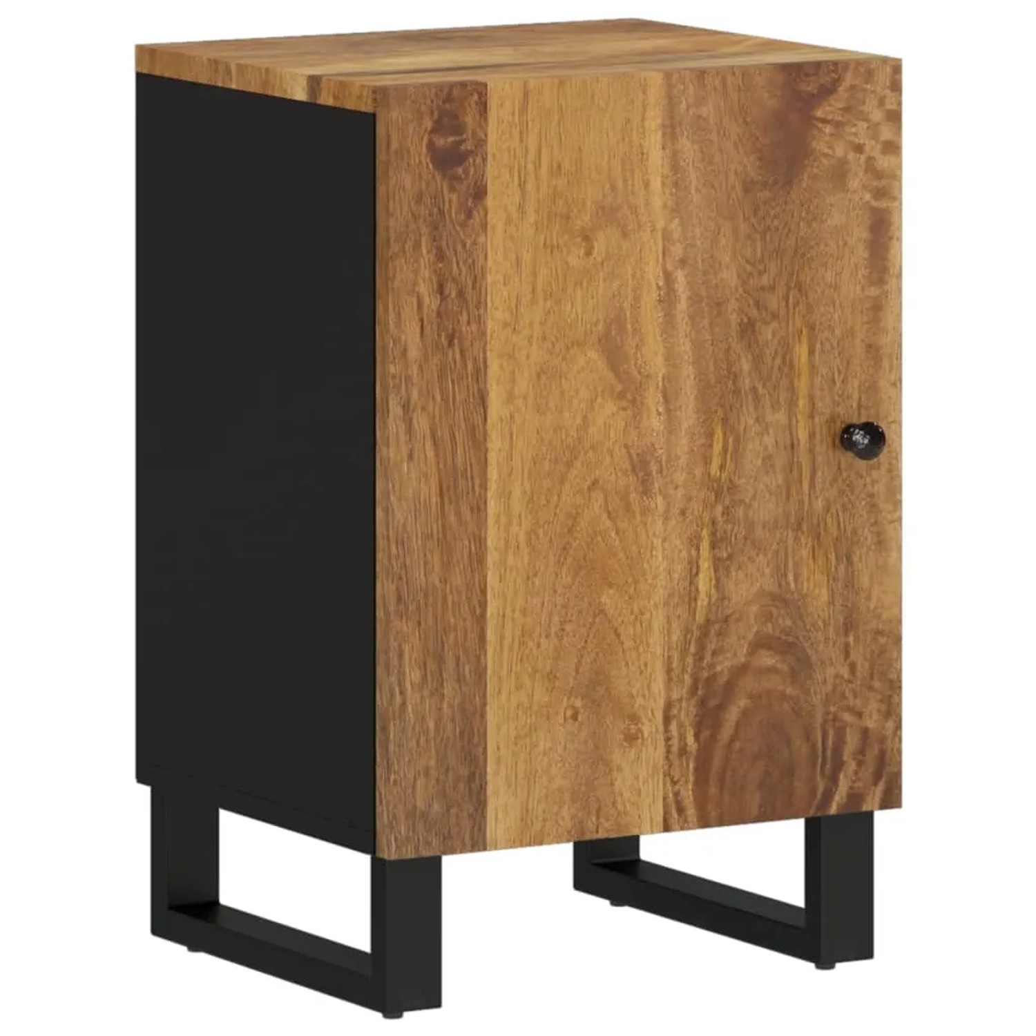 vidaXL Badschrank 38x33x58 cm Massivholz Mango Modell 2
