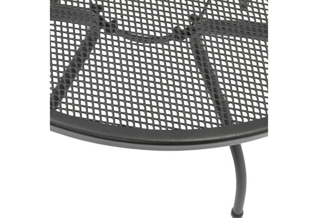 Degamo - Bistrotisch classic 70cm rund, Streckmetall anthrazit