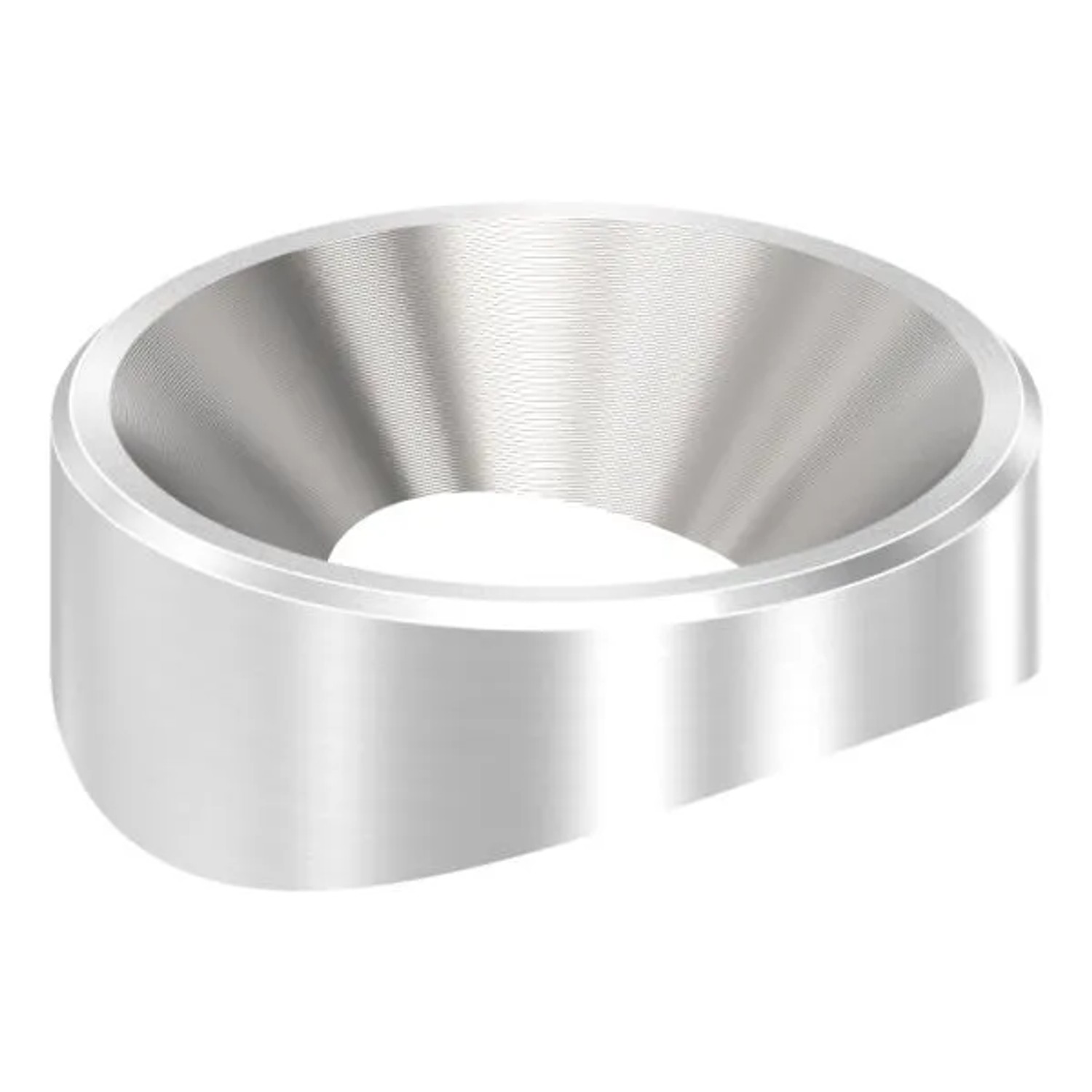 FeNau Ausgleichsstück Ø 25 mm Für Rundrohr Ø 42 4 mm Mit Senkbohrung 10 5 mm V2A