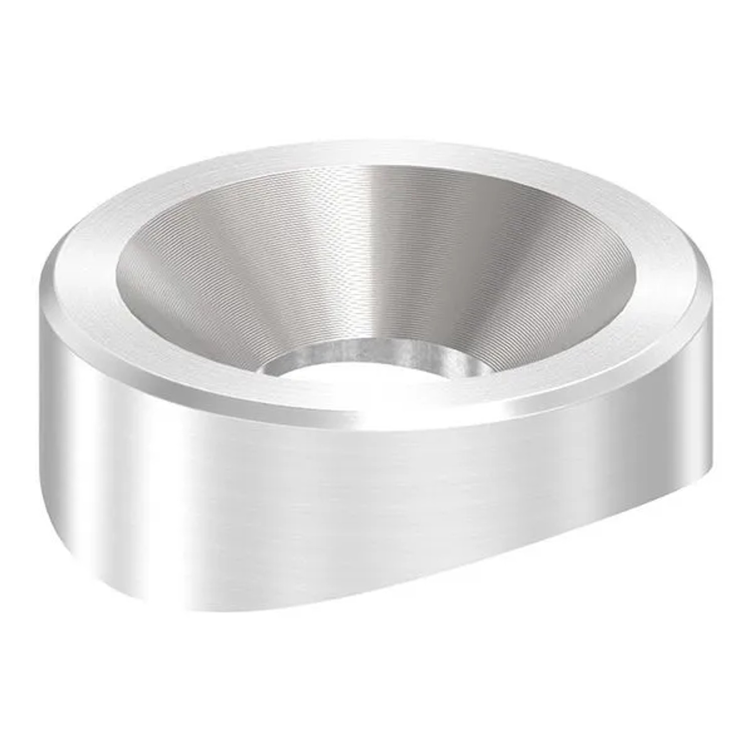 FeNau Ausgleichsstück Ø 20 mm Für Rundrohr Ø 42 4 mm Mit Senkbohrung 8 5 mm V2A