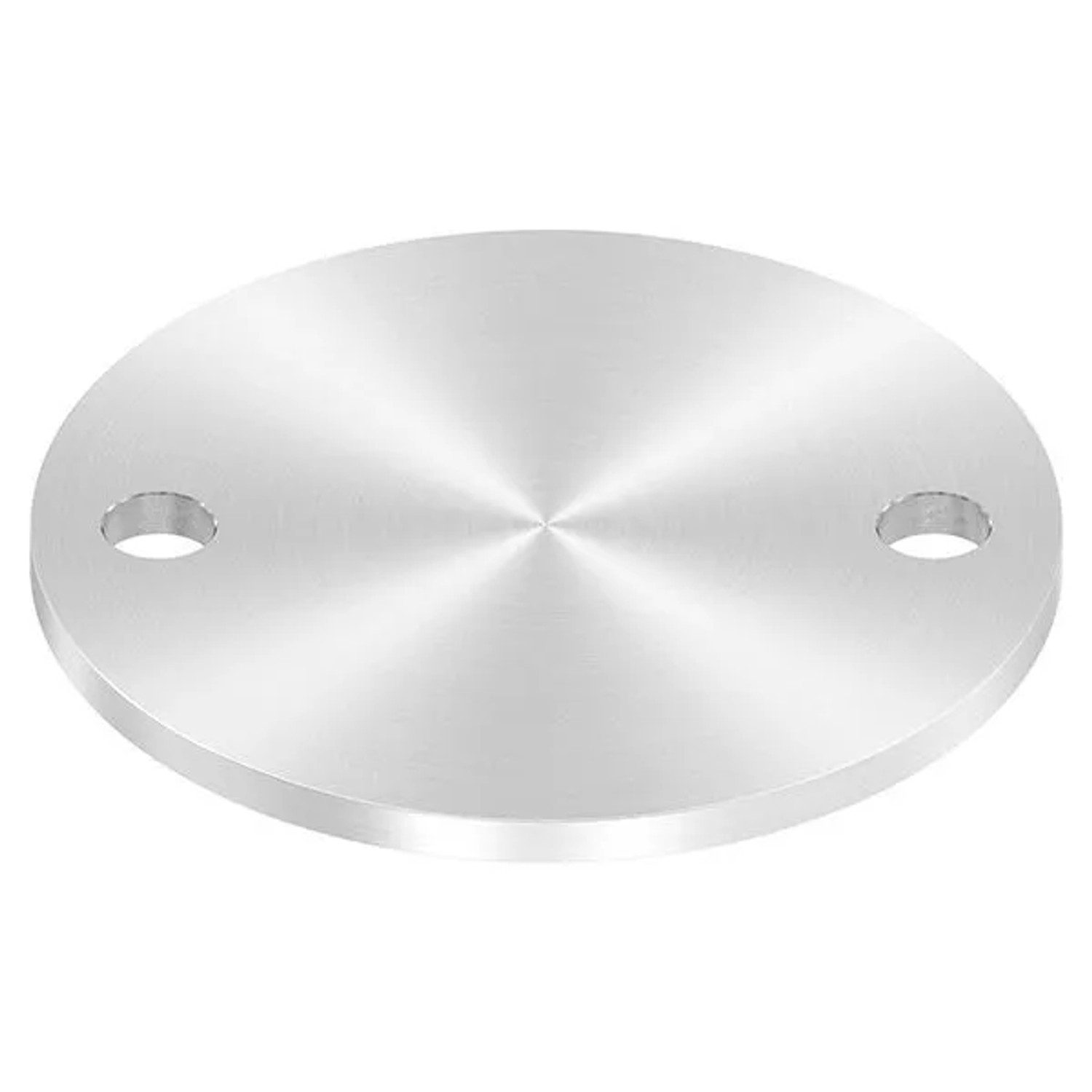 FeNau Ankerplatte Ø 120 X 6 mm Mit 2 Bohrungen Á Ø 13 mm V2A