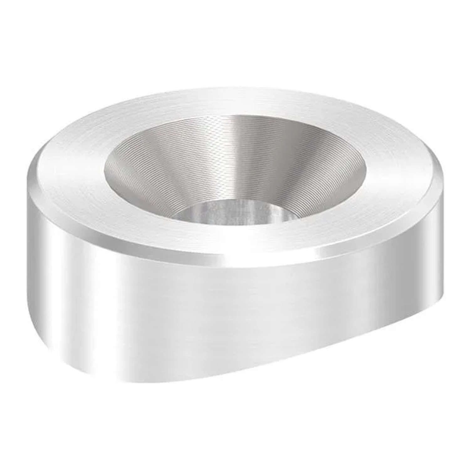 FeNau Ausgleichsstück Ø 20 mm Für Rundroh Ø 42 4 mm Mit Senkbohrung M6 V2A