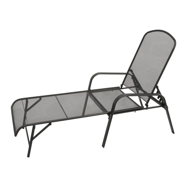 Gartenliege CLASSIC, Streckmetall anthrazit