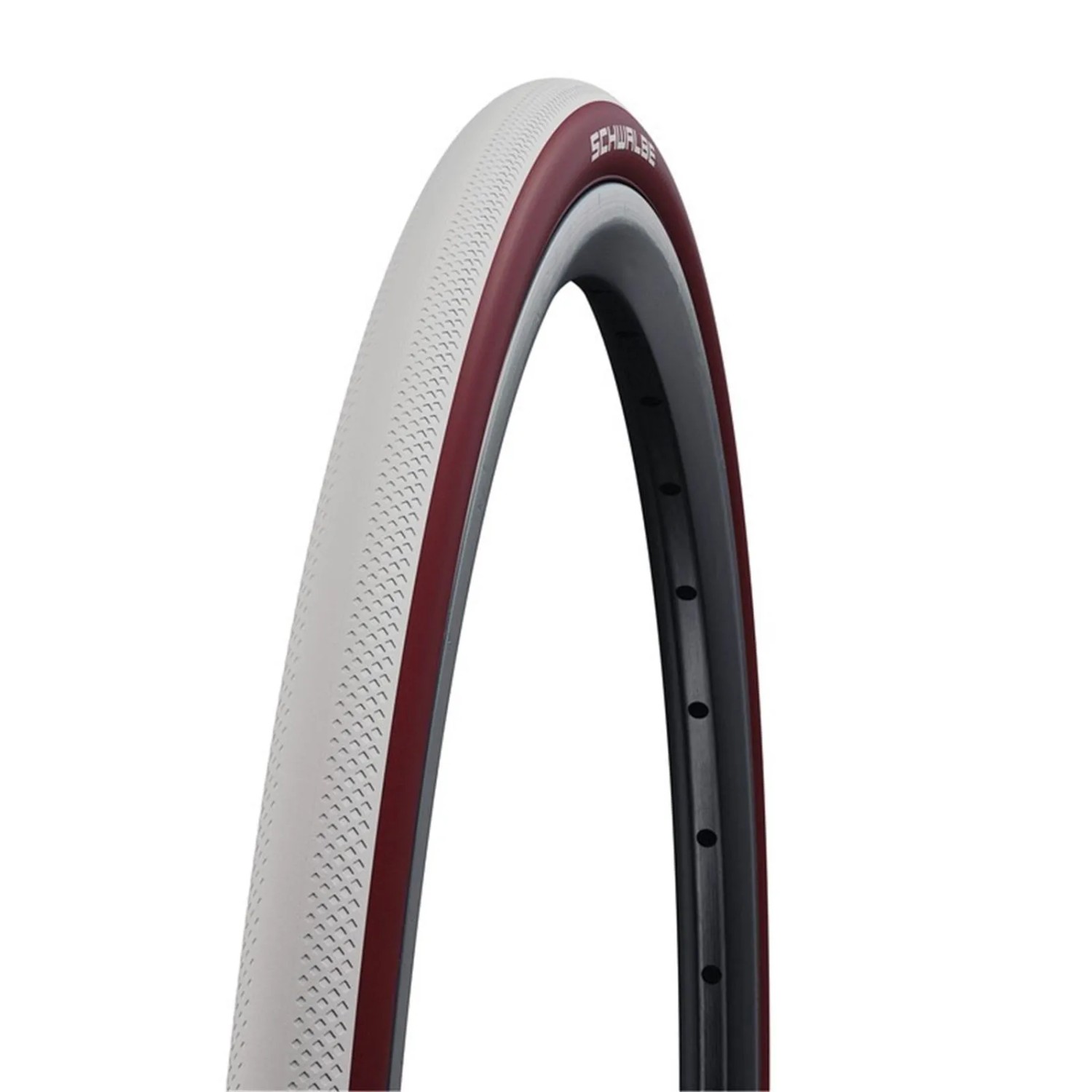 Schwalbe Rollstuhlreifen Dunk King HS612 Faltbar 26x1.0 25-559 Weiß/brdx EvoLine WheelSt