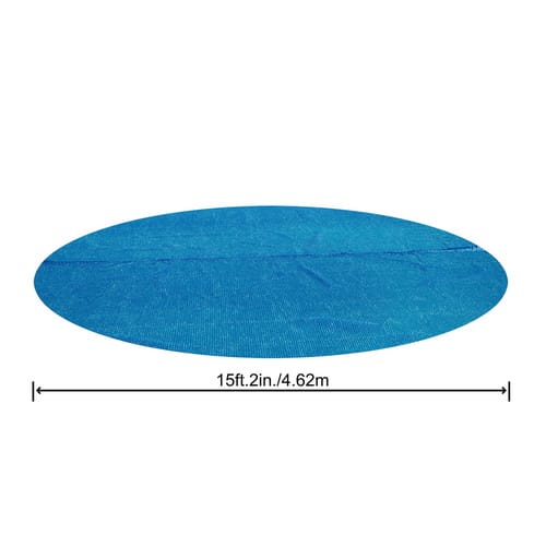 PE-Solarabdeckplane ø 462 cm, blau, rund