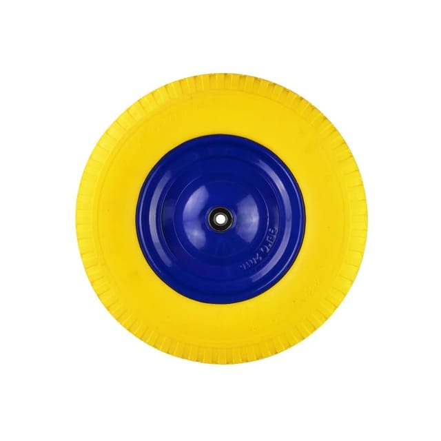 Geko G71023 PU-Rad, 4.00-8 Blüte, mehrfarbig