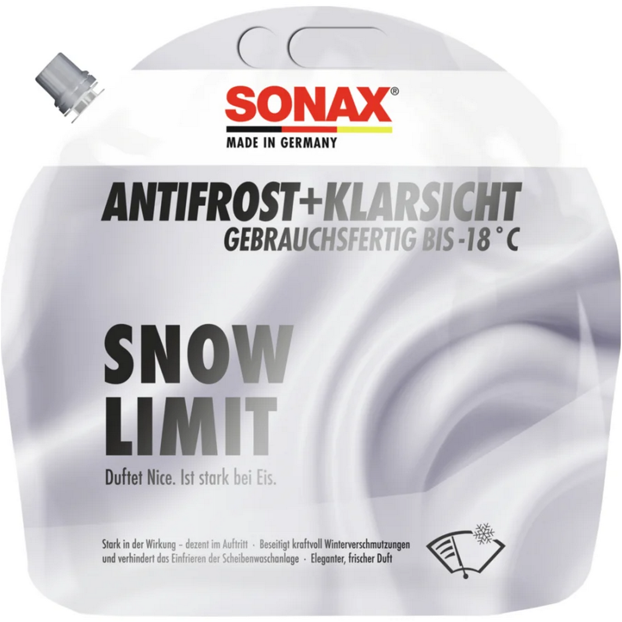 Sonax Scheibenfrostschutz 'Antifrost+Klarsicht' Snow Limit 3 l