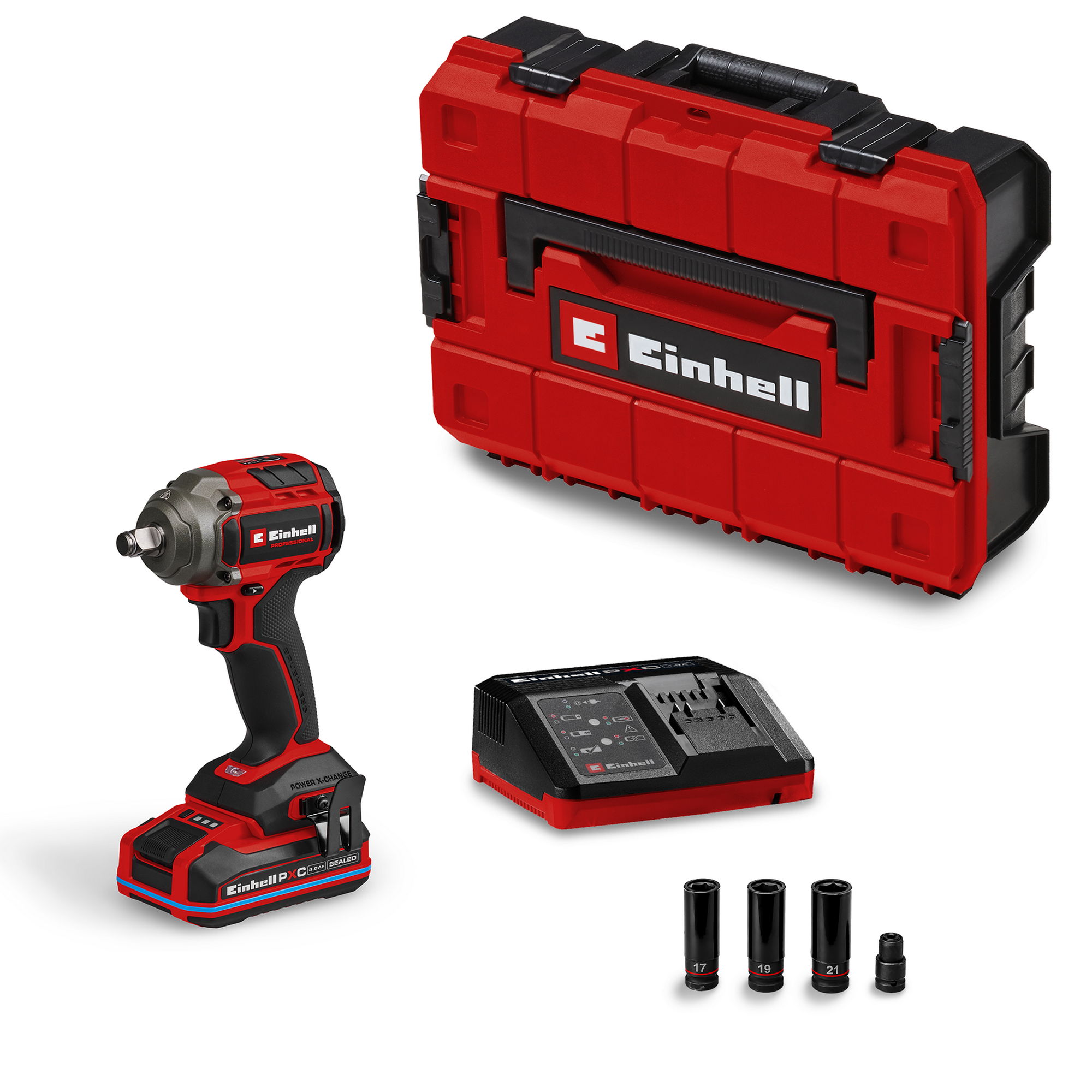 Einhell Akku-Schlagschrauber 'TP-CW 18/350-C BL' Professional mit Akku und Ladegerät 18 V