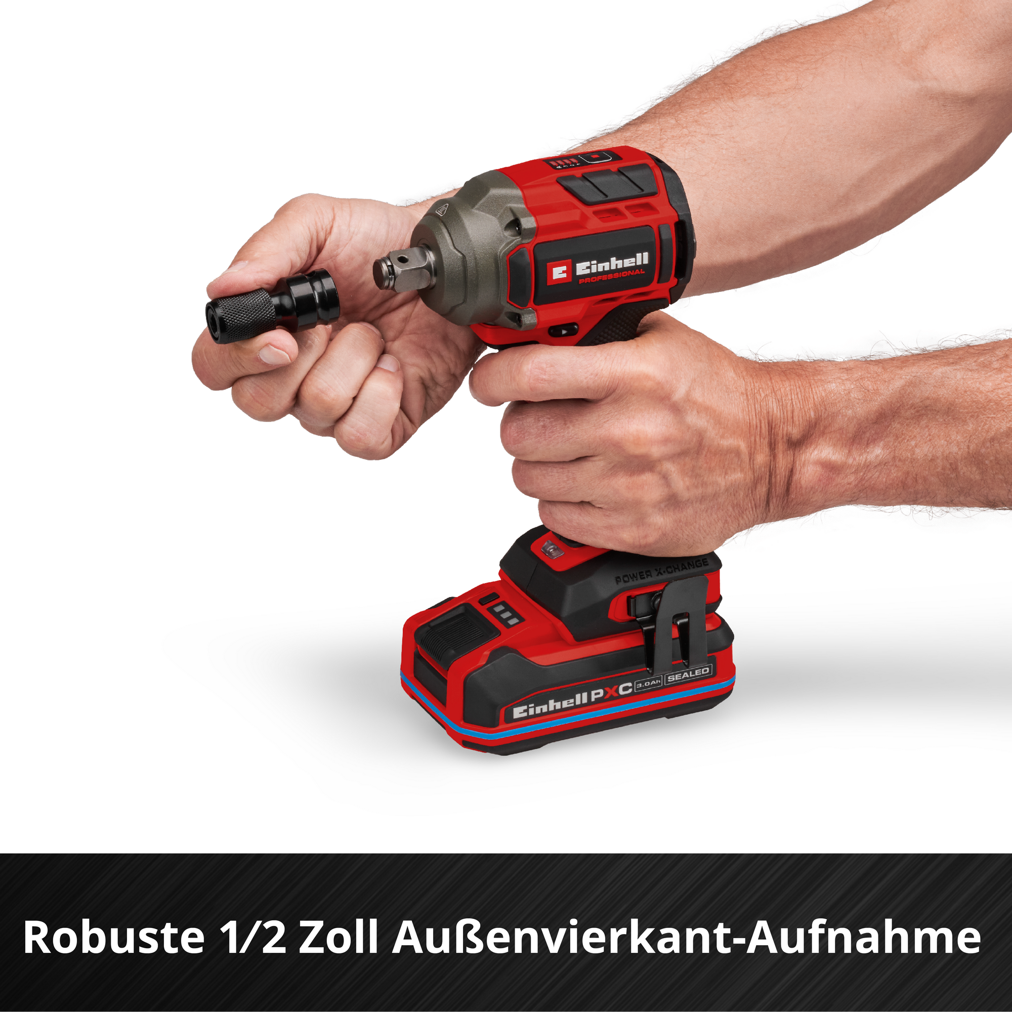 Einhell Akku-Schlagschrauber 'TP-CW 18/350-C BL' Professional mit Akku und Ladegerät 18 V Bild 3