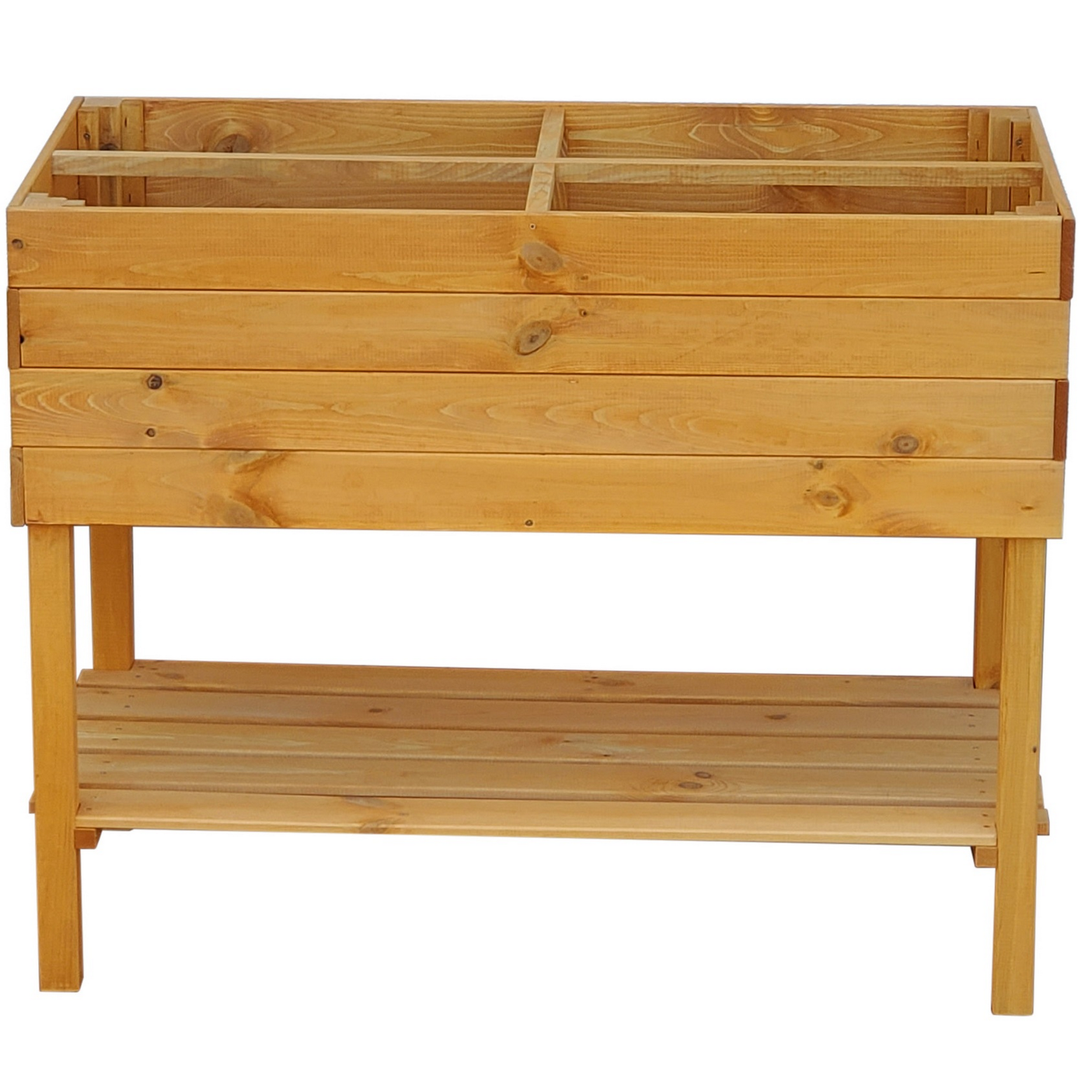 Kiehn-Holz Balkon-Kräuterbeet honigbraun Kiefernholz 100 x 50 x 80 cm Bild 2
