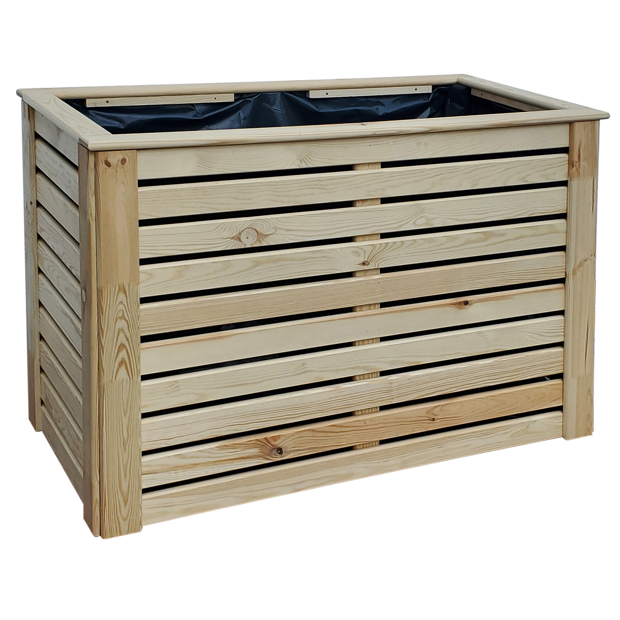 Kiehn-Holz Hochbeet 'Katrin' natur Kiefernholz 118 x 57 x 80 cm