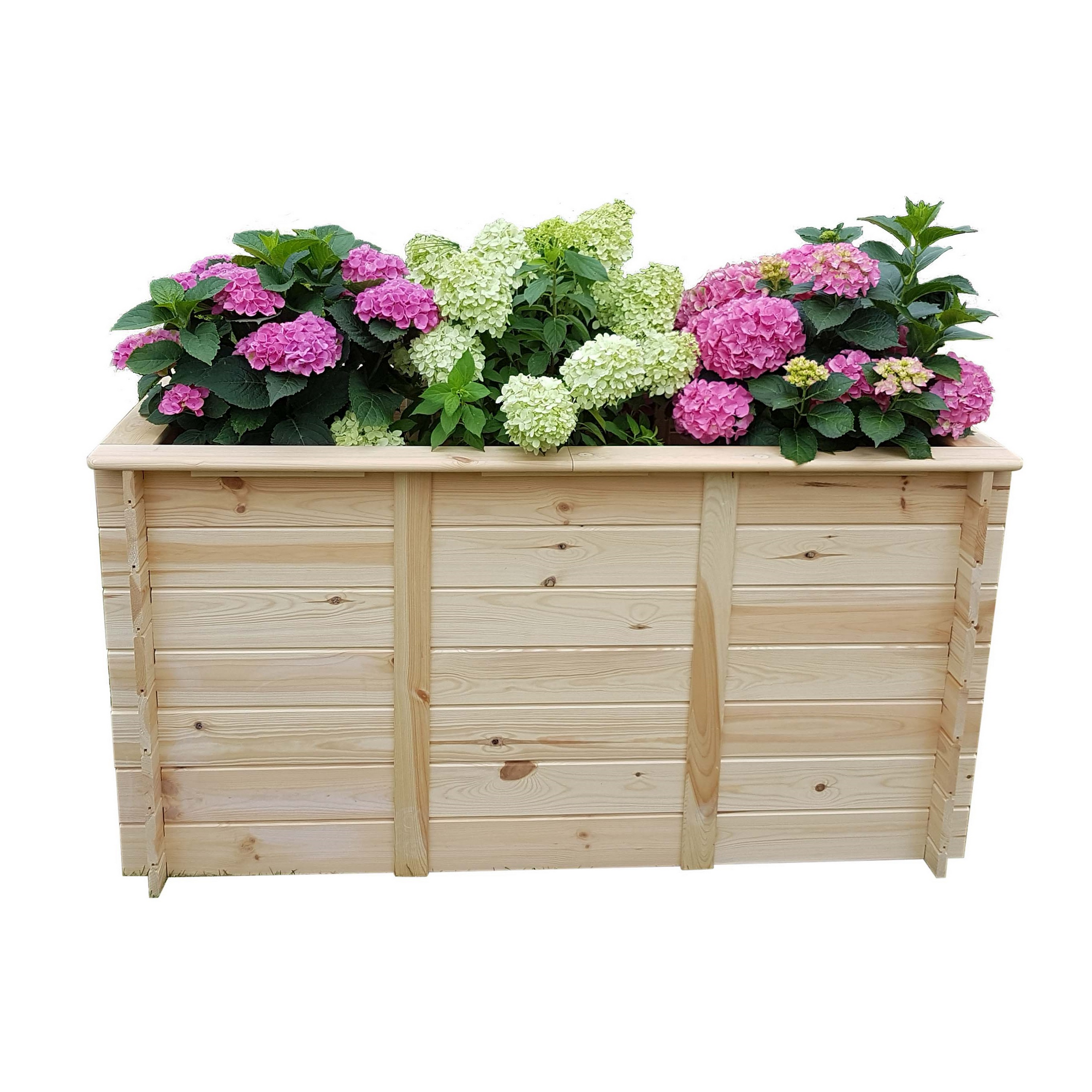 Kiehn-Holz Hochbeet natur Kiefernholz 160 x 80 x 85 cm
